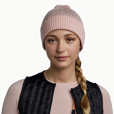 Шапка Buff Merino Active (; one size; Solid Pale Pink)